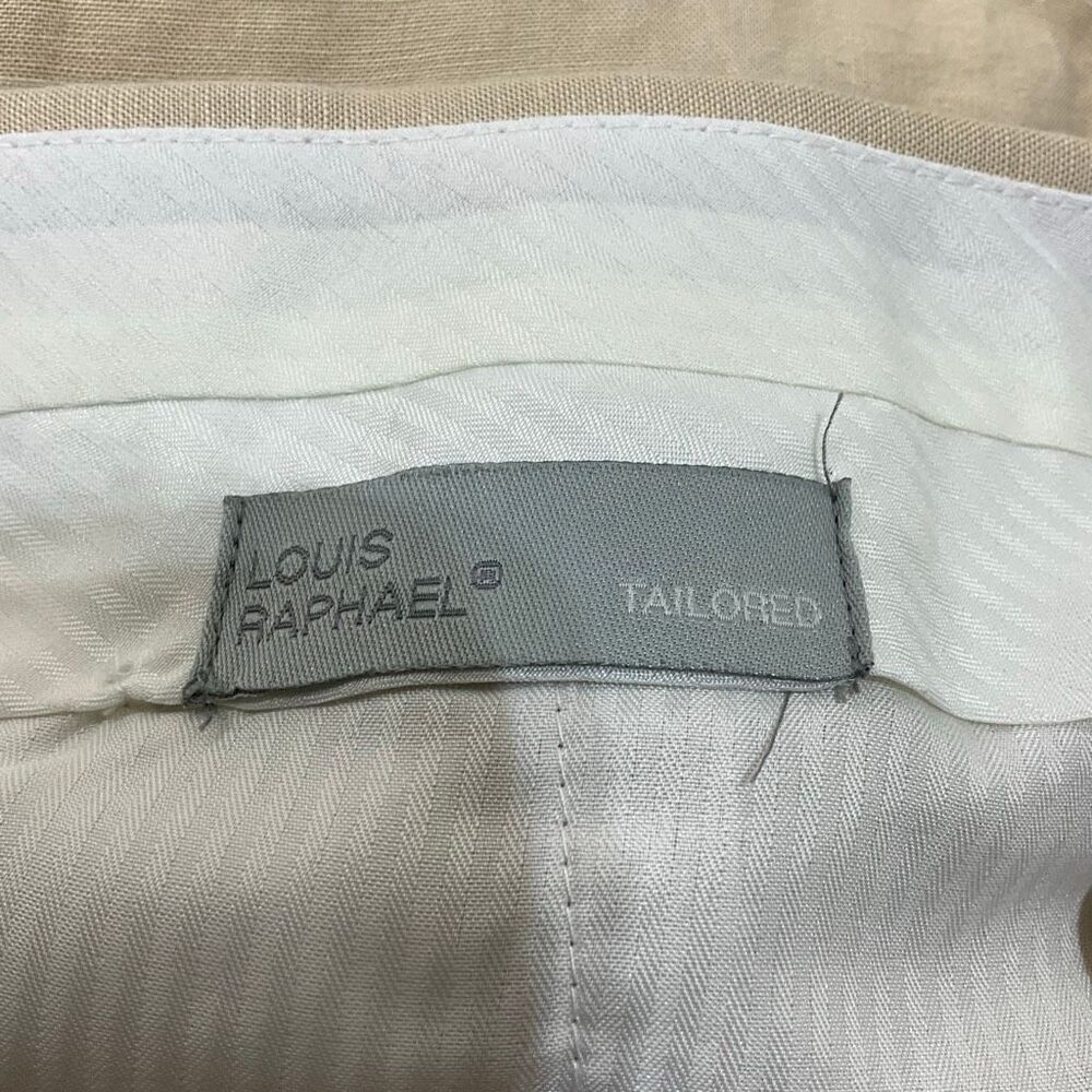 LOUIS RAPHAEL Linen Blend Shorts - Picture 4 of 4